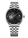  ĐỒNG HỒ TOPHILL TW060G.S1158 Nam dây thép 316L máy Automatic kính Sapphire Size 42mm 5ATM 