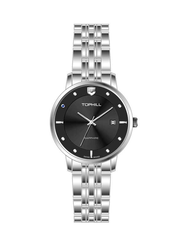  ĐỒNG HỒ TOPHILL TA052L.S1182 Nữ Máy Quartz(pin) Kính sapphire Size 30mm 5ATM 