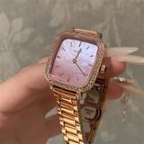  ĐỒNG HỒ TOPHILL TH006L.M3A52 Nữ máy quartz kính sapphire size 26x32mm 3ATM 
