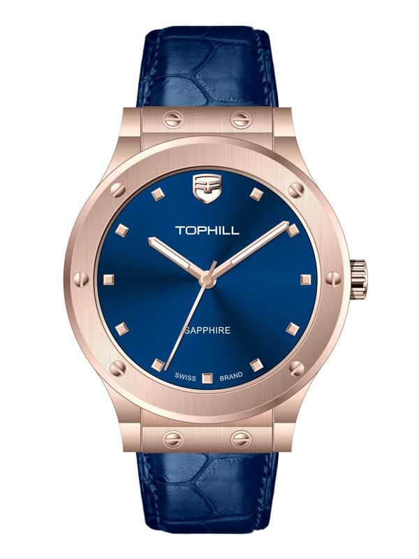  ĐỒNG HỒ TOPHILL TA053L.SL3352 Nữ Máy Quartz Dây da Kính Sapphire 5ATM 