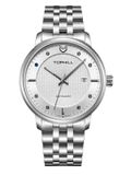  ĐỒNG HỒ TOPHILL TA032G.S1238 Nam dây Thép 316L máy Automatic kính Sapphire Size 42mm 5ATM 