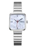  ĐỒNG HỒ TOPHILL TS008L.S1252 Nữ Dây thép 316L Máy Quartz (pin)  Kính Sapphire Size 28x29mm 3ATM 