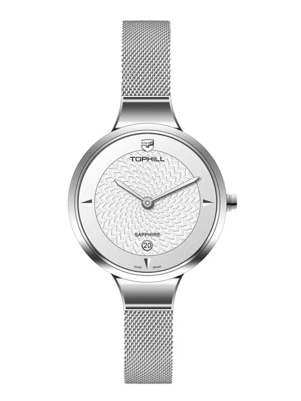  ĐỒNG HỒ TOPHILL TS027L.S1252 Nữ Máy quartz Kính sapphire Size 30mm 3ATM 