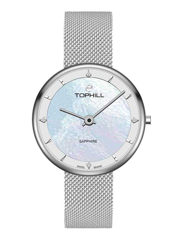  ĐỒNG HỒ TOPHILL TS029L.S1252 Nữ Máy quartz Kính sapphire Size 28mm 3ATM 