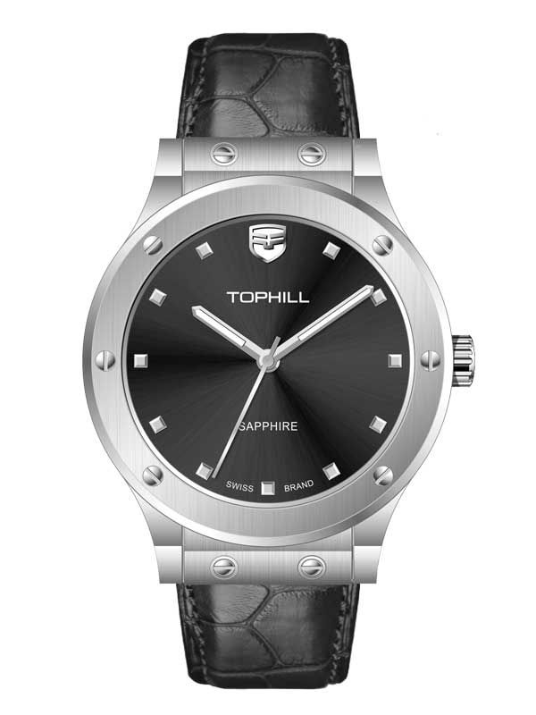  ĐỒNG HỒ TOPHILL TA053L.SB1152 Nữ Máy quartz Dây da Kính sapphire 5ATM 