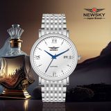  ĐỒNG HỒ NEWSKY NS5009G.S01 Nam máy quartz kính sapphire size 38mm 3ATM 