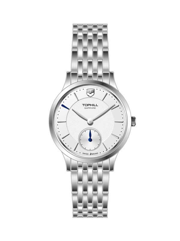  ĐỒNG HỒ TOPHILL TA051L.S1652 Nữ Máy Quartz(pin) Kính sapphire Size 30mm 3ATM 