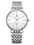  ĐỒNG HỒ TOPHILL TW037G.S1652 Nam Dây Thép 316L Máy Quartz Kính Sapphire Size 40mm 3ATM 