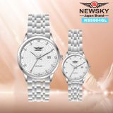  ĐỒNG HỒ NEWSKY NS5504L.S01 nữ máy quartz kính sapphire size 30mm 3ATM 