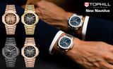  ĐỒNG HỒ TOPHILL TL028G.S3152 Nam máy quartz kính sapphire 5ATM 