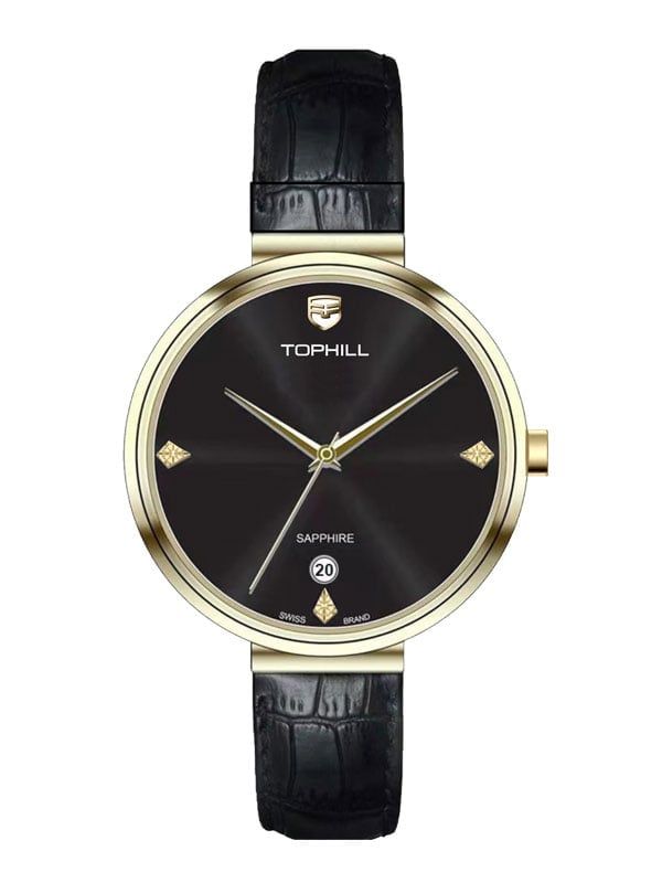  ĐỒNG HỒ TOPHILL TS028L.P2152 Nữ Máy quartz Kính sapphire Size 30mm 3ATM 