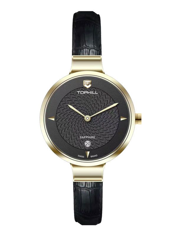  ĐỒNG HỒ TOPHILL TS027L.P2152 Nữ máy quartz Kính sapphire Size 30mm 3ATM 