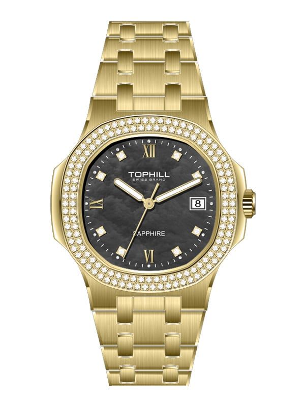  ĐỒNG HỒ TOPHILL TL029L.M2162 Nữ máy quartz kính sapphire Size 34cm 5ATM 