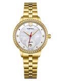  ĐỒNG HỒ TOPHILL TE037L.M2237 Nữ dây Thép 316L máy Quartz kính Sapphire Size 32mm 5ATM 