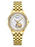  ĐỒNG HỒ TOPHILL TE035L.M2238 Nữ dây Thép 316L máy Automatic kính Sapphire Size 31mm 5ATM 