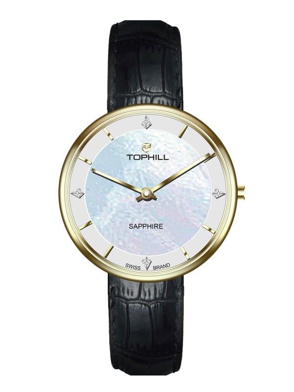  ĐỒNG HỒ TOPHILL TS029L.P2252 Nữ Máy quartz Kính sapphire Size 28mm 3ATM 
