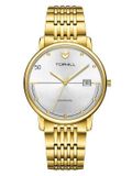  ĐỒNG HỒ TOPHILL TA033G.S2252 Nam dây Thép 316L máy Quartz kính Sapphire Size 39mm 3ATM 
