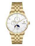  ĐỒNG HỒ TOPHILL TW085G.S2262 Nam Máy Quartz(pin) Kính sapphire Size 40mm 5ATM 