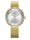  ĐỒNG HỒ TOPHILL TS006L.S2637 Nữ Dây lưới Máy Quartz (pin) Kính Sapphire Size 33mm 3ATM 