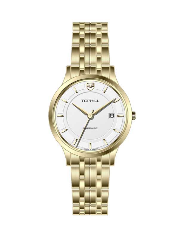  ĐỒNG HỒ TOPHILL TA039L.S2652 Nữ Máy Quartz(pin) Kính sapphire Size 30mm 5ATM 