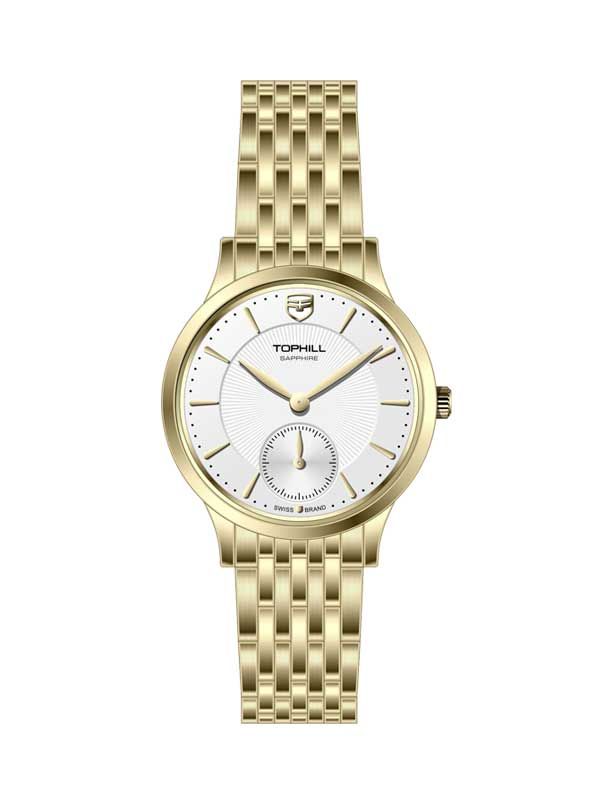  ĐỒNG HỒ TOPHILL TA051L.S2652 Nữ Máy Quartz(pin) Kính sapphire Size 30mm 3ATM 
