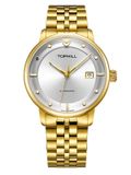  ĐỒNG HỒ TOPHILL TW073G.S2688 Nam dây Thép 316L máy Automatic kính Sapphire Size 41mm 5ATM 