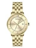  ĐỒNG HỒ TOPHILL TA037G.S2952 Nam Máy Quartz(pin) Kính sapphire Size 40mm 5ATM 