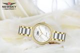  ĐỒNG HỒ NEWSKY NS5508L.S02 Nữ máy quartz kính sapphire size 30mm 3ATM 