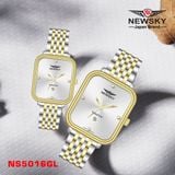  ĐỒNG HỒ NEWSKY NS5016G.S03 Nam máy quartz kính sapphire 3ATM 