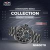  ĐỒNG HỒ NEWSKY NS6007G.S02 Nam máy quartz Kính sapphire size 44mm 5ATM 