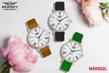  ĐỒNG HỒ NEWSKY NS5502L.L03 nữ máy quartz kính sapphire size 30mm 3ATM 