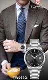  ĐỒNG HỒ TOPHILL TW092G.S1188 Nam Kính sapphire Size 42mm 5ATM 