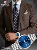  ĐỒNG HỒ TOPHILL TW092G.S1388 Nam Kính sapphire Size 42mm 5ATM 