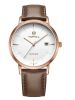ĐỒNG HỒ TOPHILL TS001M.PZ3252 Nam dây da Máy Quartz kính Sapphire Size 40mm 5ATM