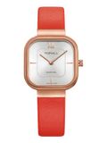  ĐỒNG HỒ TOPHILL TS003L.PR3292 Nữ dây da Máy Quartz kính Sapphire Size 27x27mm 3ATM 