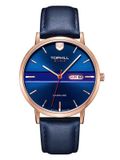  ĐỒNG HỒ TOPHILL TS019G.PL3352 Nam dây da máy Quartz kính Sapphire Size 40mm 5ATM 