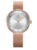  TOPHILL TS006L.S3637 Nữ, dây Lưới, vỏ Thép 316L, máy Quartz, kính Sapphire, chịu nước 3ATM 