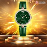  ĐỒNG HỒ TOPHILL TE063L.MG3A57 Nữ Máy quartz(pin) Dây da Kính sapphire 5ATM 