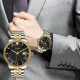  ĐỒNG HỒ TOPHILL TW091G.S6157 Nam máy quartz kính sapphire size 40mm 5ATM 