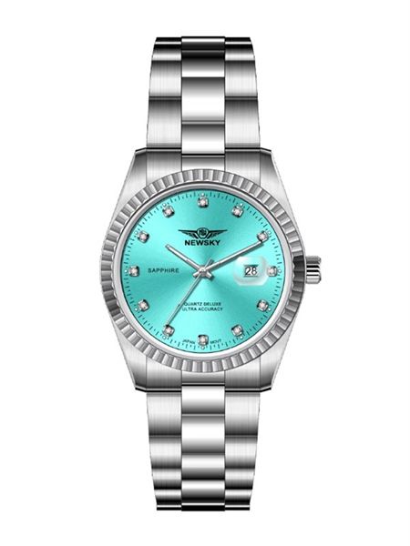  ĐỒNG HỒ NEWSKY NS5020L.S02 Nữ máy quartz Kính sapphire Size 31mm 3ATM 