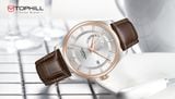  ĐỒNG HỒ TOPHILL TW093G.P7653 Nam Kính Sapphire Size 42,5mm 5ATM 