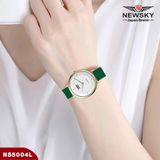  ĐỒNG HỒ NEWSKY NS5004L.L05 Nữ Máy quartz Kính sapphire Size 32mm 3ATM 