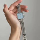  ĐỒNG HỒ TOPHILL TH002L.S1387 Nữ máy quartz kính sapphire size 28x33,5mm 3ATM 