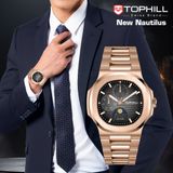  ĐỒNG HỒ TOPHILL TL028G.S3152 Nam máy quartz kính sapphire 5ATM 