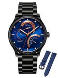  ĐỒNG HỒ TOPHILL TV007G.S5352 Nam dây Thép 316L máy Quartz kính Sapphire Size 43mm 5ATM 