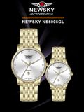  ĐỒNG HỒ NEWSKY NS5005L.S05 Nữ máy quartz kính sapphire size 30mm 3ATM 