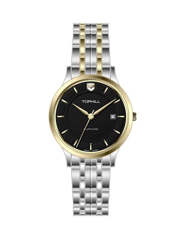  ĐỒNG HỒ TOPHILL TA039L.S6152 Nữ Máy Quartz(pin) Kính sapphire Size 30mm 5ATM 