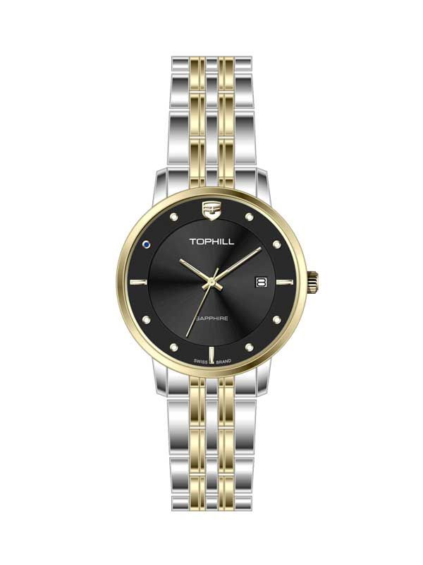  ĐỒNG HỒ TOPHILL TA052L.S6182 Nữ Máy Quartz(pin) Kính sapphire Size 30mm 5ATM 