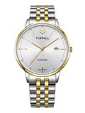  ĐỒNG HỒ TOPHILL TW065G.S6257 Nam dây Thép 316L máy Quartz kính Sapphire Size 41,5mm 3ATM 