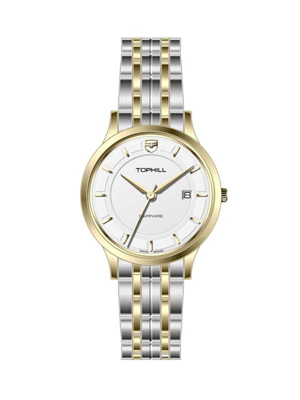  ĐỒNG HỒ TOPHILL TA039L.S6652 Nữ Máy Quartz(pin) Kính sapphire Size 30mm 5ATM 